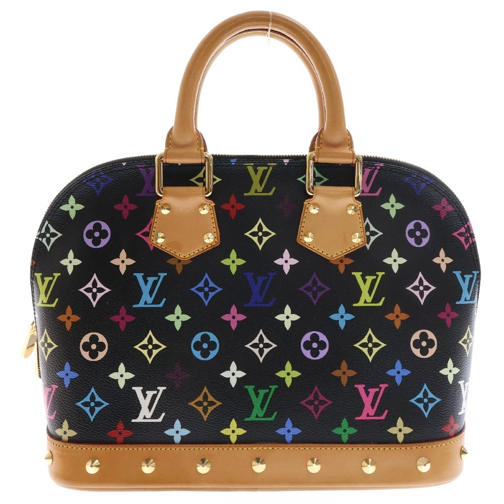 LOUIS VUITTON(ルイヴィトン) モノグラムマルチカラーアルマレザーハンドバッグ ブラック M92646