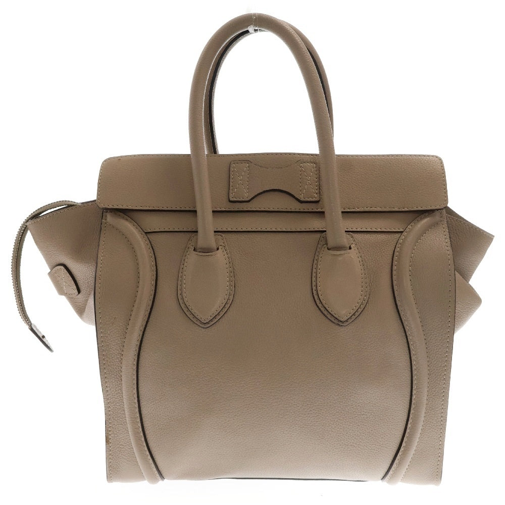 CELINE(セリーヌ) ラゲージ ミニショッパーハンドバッグ ベージュ