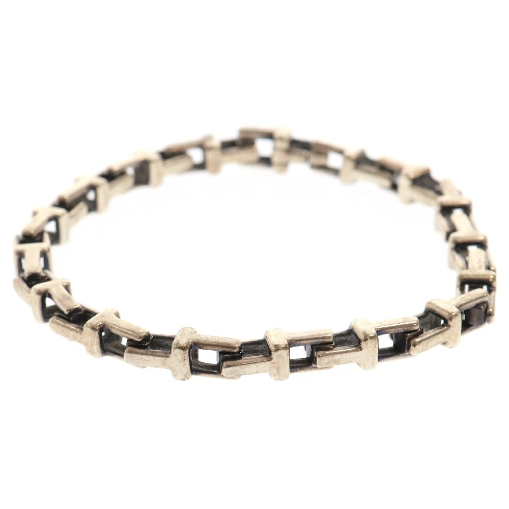 TIFFANY&Co(ティファニー) Tナロー チェーンブレスレット SV925 シルバー アクセサリー