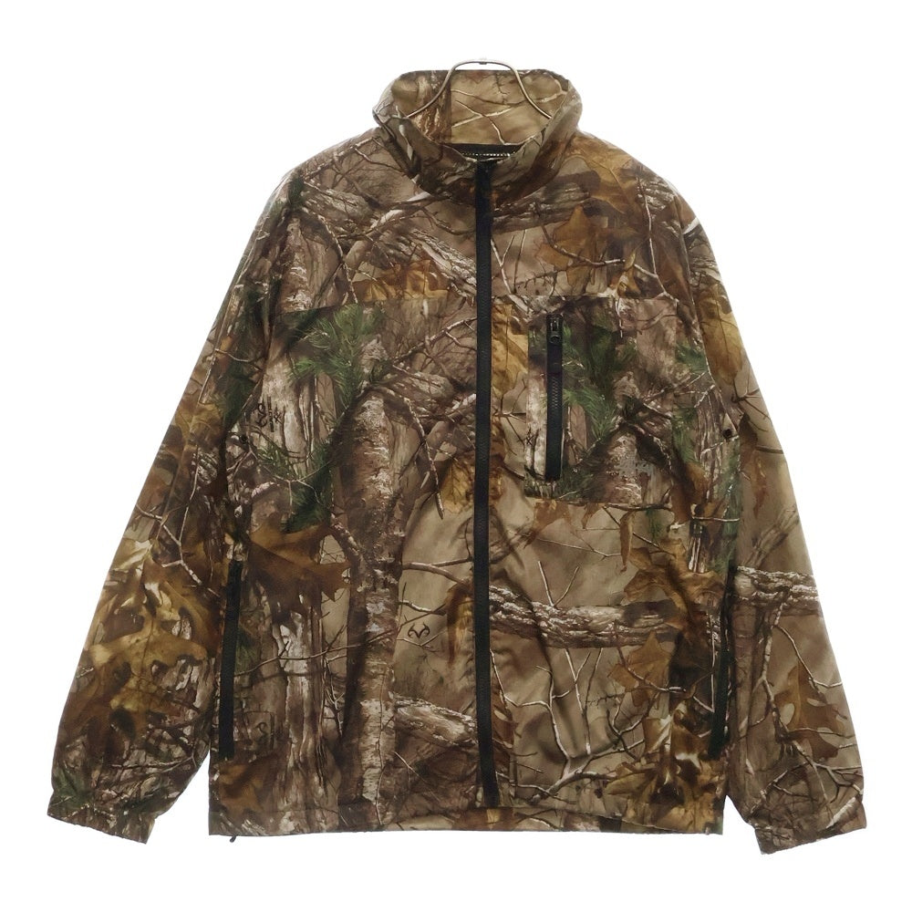 STUSSY(ステューシー) Realtree Micro Rip リアルツリー マイクロリストップ カモフラ柄 ジップアップジャケット カーキ 115404C