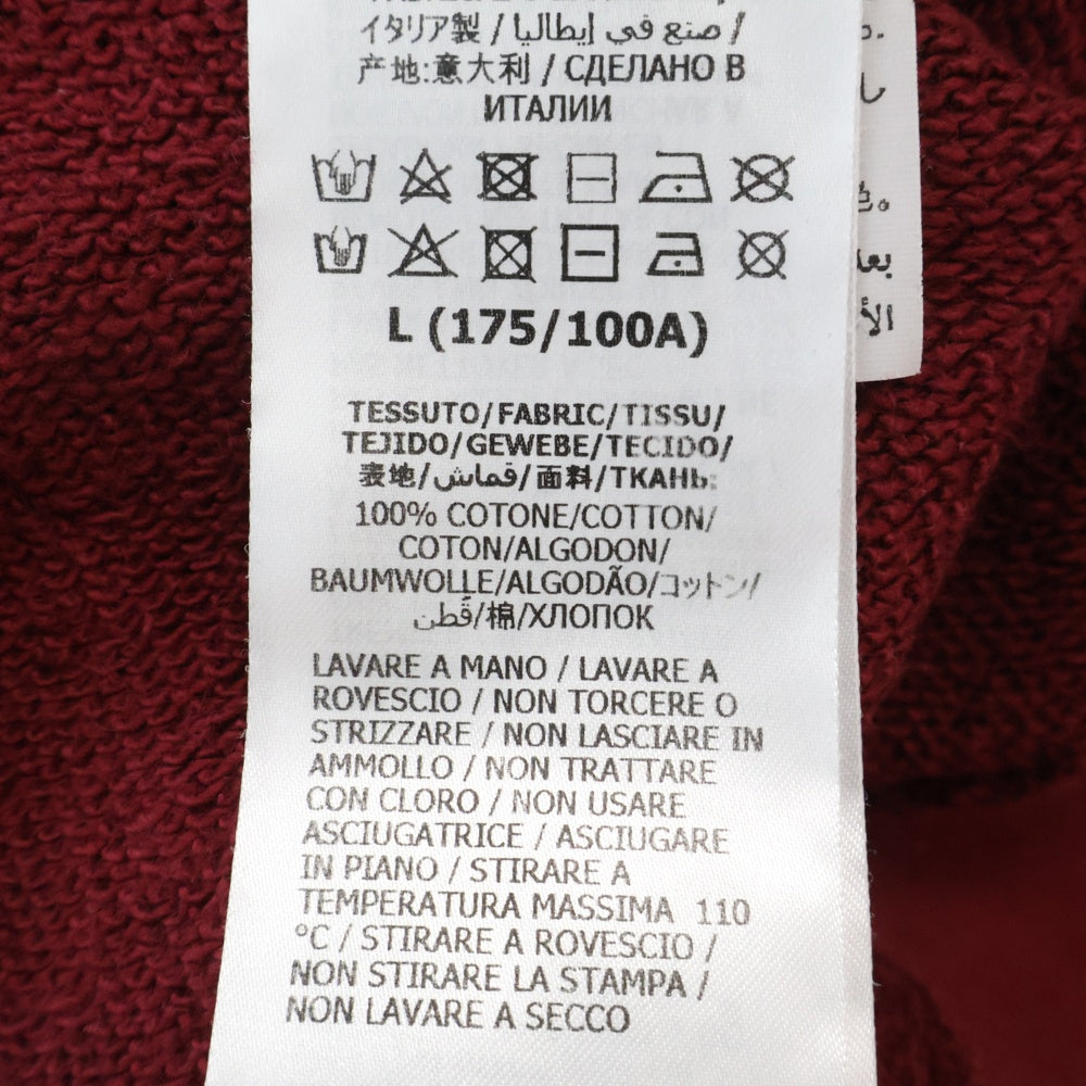 GUCCI(グッチ) 20AW ロゴプリント クルーネック トレーナー スウェット ボルドー コットン XJCOR original GUCCI 626990