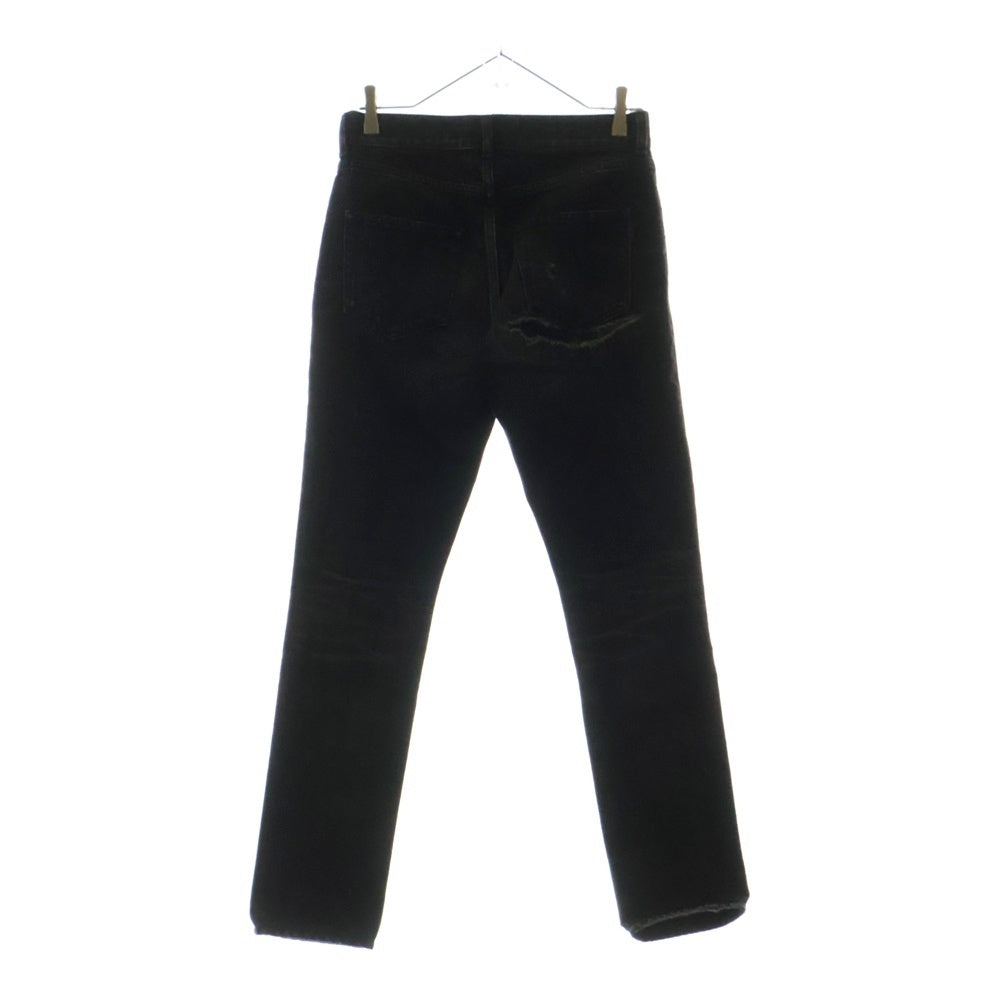 SAINT LAURENT PARIS(サンローランパリ) デニム パンツ ジーンズ ダメージ加工 黒 527389 レディース
