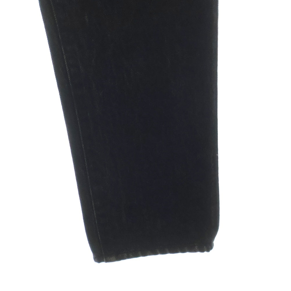 SAINT LAURENT PARIS(サンローランパリ) デニム パンツ ジーンズ ダメージ加工 黒 527389 レディース