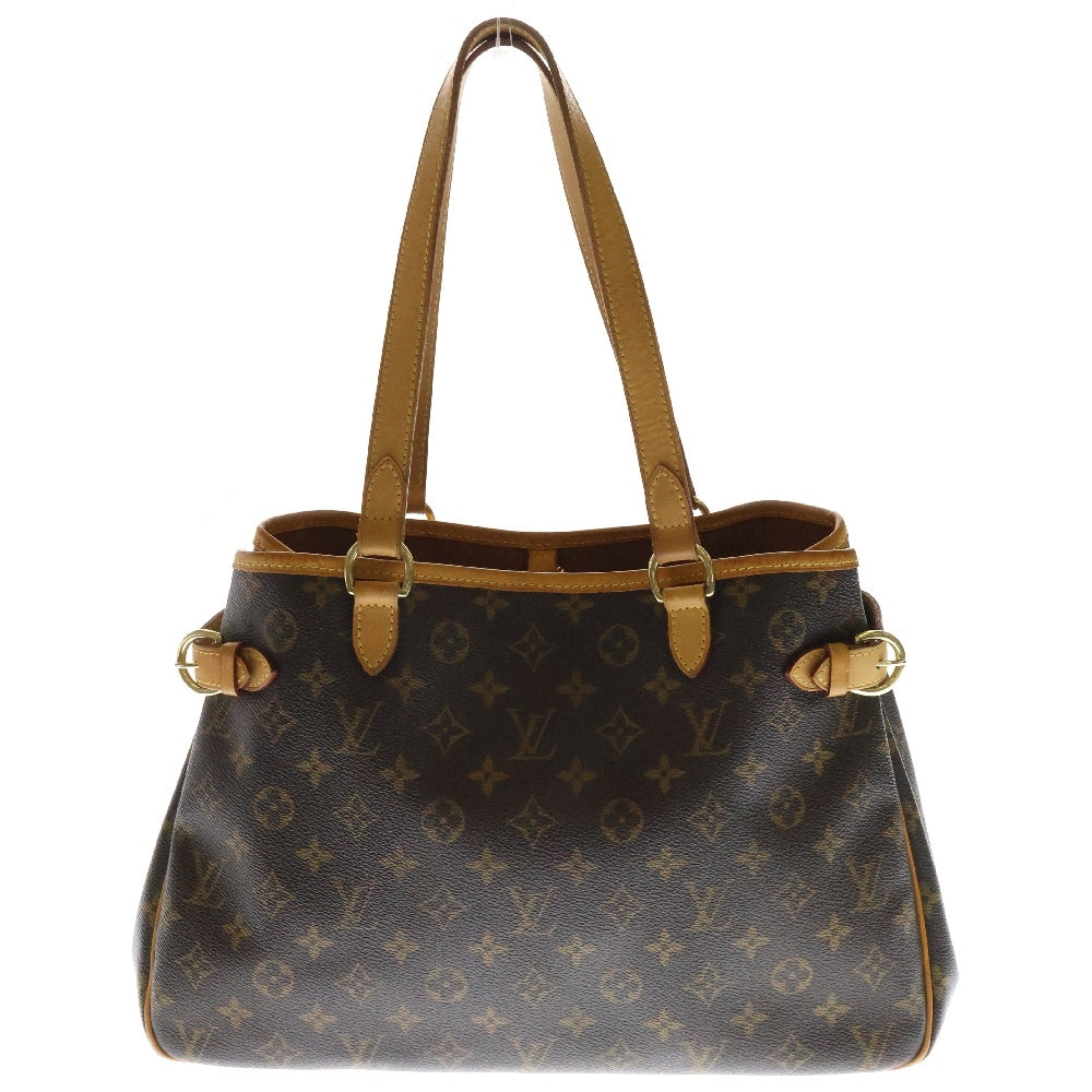 LOUIS VUITTON(ルイヴィトン) モノグラム バティニョール オリゾンタル トートバッグ ブラウン PVCレザー