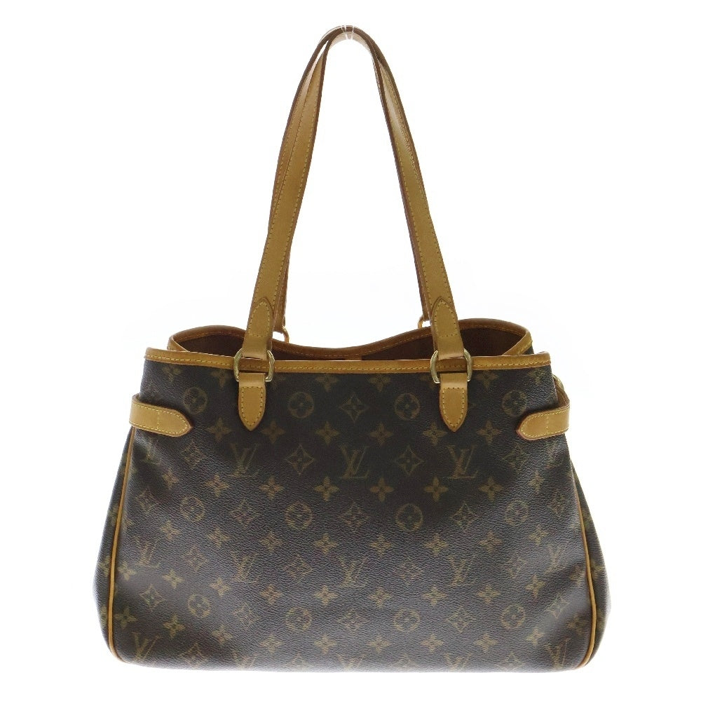 LOUIS VUITTON(ルイヴィトン) モノグラム バティニョール オリゾンタル トートバッグ ブラウン PVCレザー