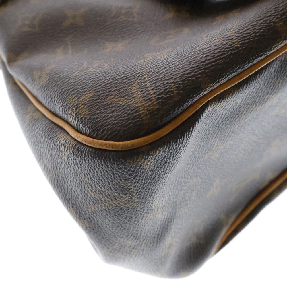 LOUIS VUITTON(ルイヴィトン) モノグラム バティニョール オリゾンタル トートバッグ ブラウン PVCレザー