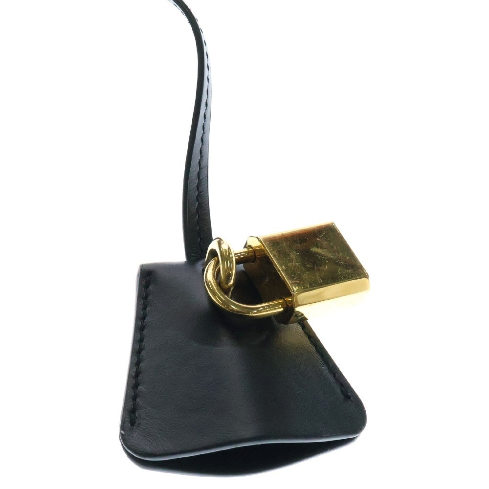 CELINE(セリーヌ) セーズ16 ミニ ショルダーバッグ 斜め掛けバッグ ブラック カーフレザー GD金具