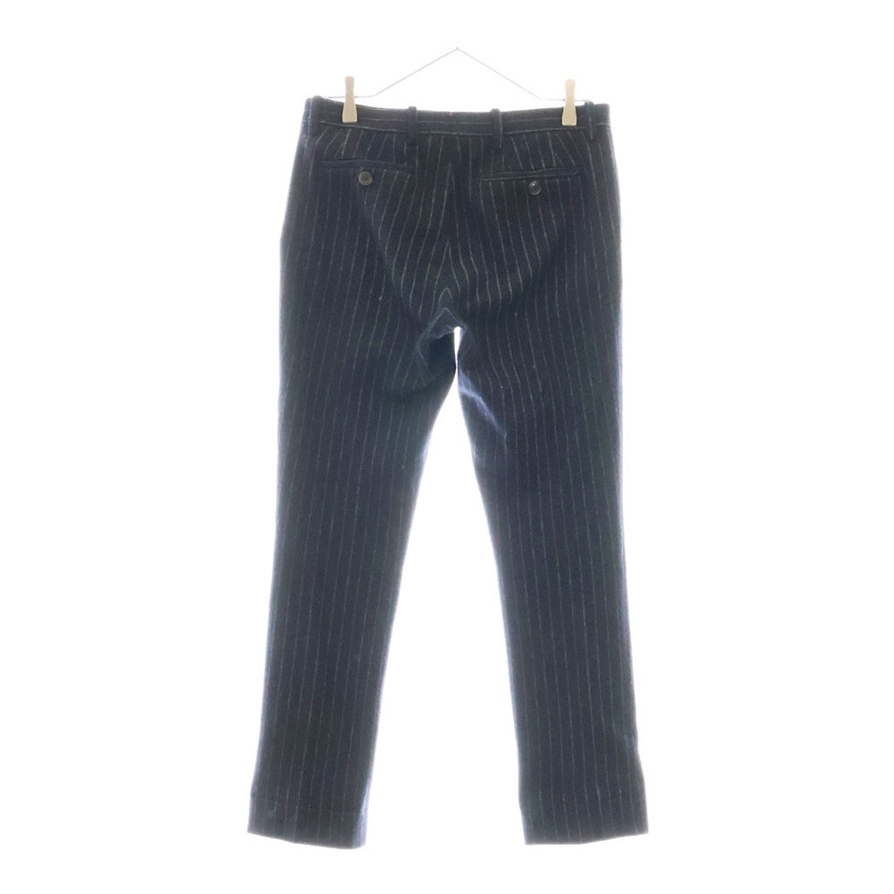 ETRO(エトロ) スーツ セットアップ チョークストライプ ネイビー ウール テーラードジャケット パンツ メンズ