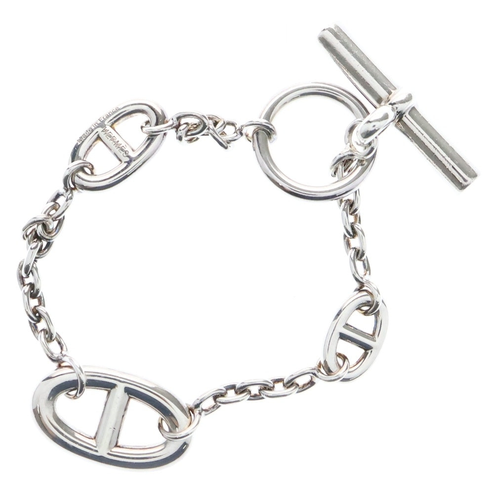 HERMES(エルメス) シェーヌダンクル ファランドール ブレスレット SV925 シルバー アクセサリー