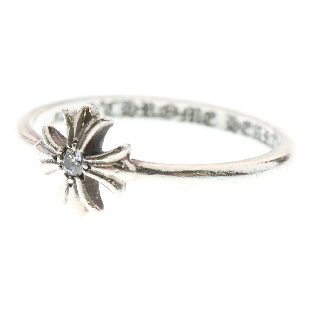CHROME HEARTS(クロムハーツ) BUBBLEGUM CH PLS A DIA バブルガム アフター 1ダイヤ CHプラス リング シルバー