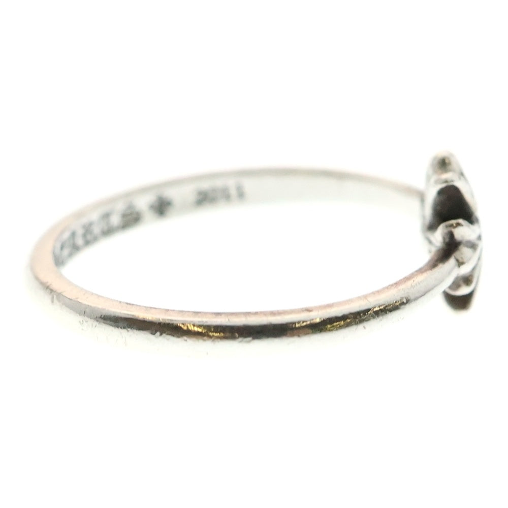 CHROME HEARTS(クロムハーツ) BUBBLEGUM CH PLS A DIA バブルガム アフター 1ダイヤ CHプラス リング シルバー