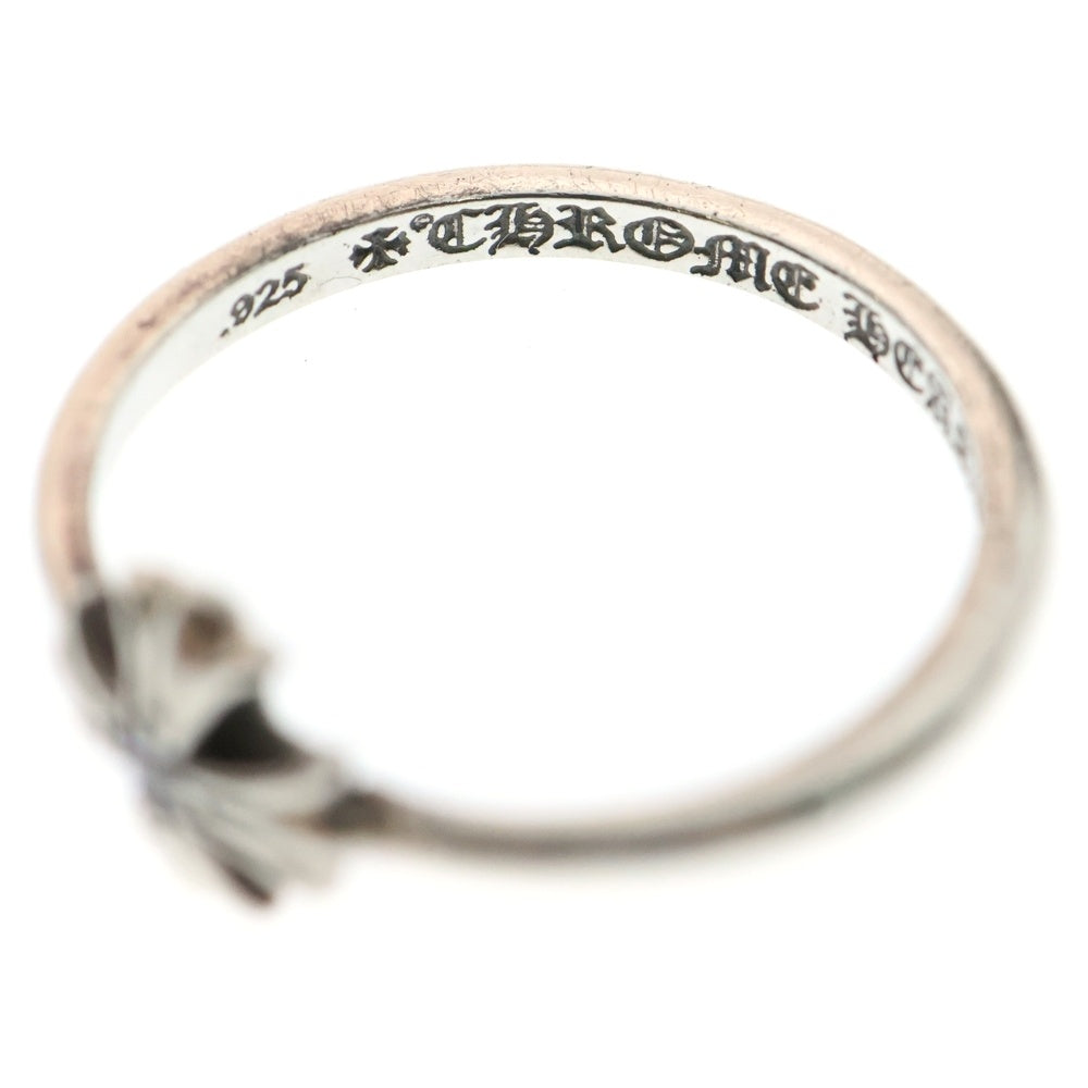 CHROME HEARTS(クロムハーツ) BUBBLEGUM CH PLS A DIA バブルガム アフター 1ダイヤ CHプラス リング シルバー