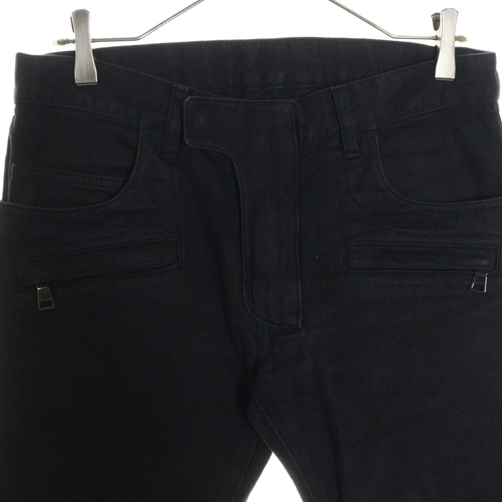 BALMAIN(バルマン) バイカースキニーデニムパンツ ブラック
