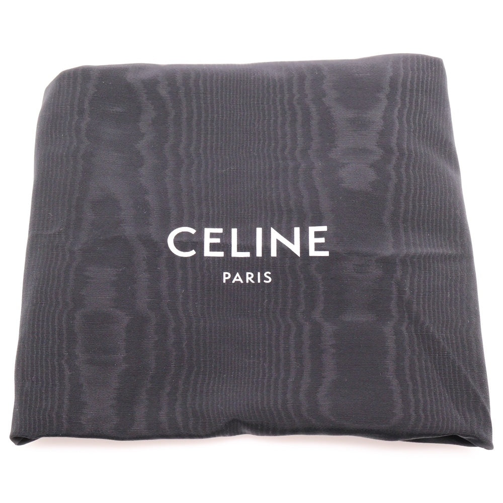 CELINE(セリーヌ) カバスモール 2WAY ショルダーバッグ トートバッグ ハンドバッグ ブラック レザー シルバー金具 189813