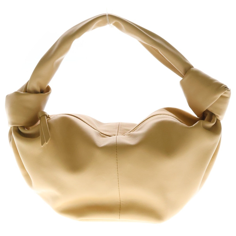 BOTTEGA VENETA(ボッテガヴェネタ) ダブルノット ミニバッグ ハンドバッグ アーモンド ベージュ レザー 629635