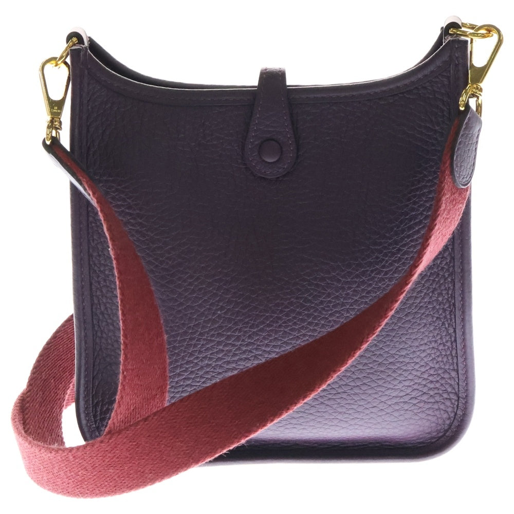 HERMES(エルメス) エブリンTPM アマゾン カシス/ルージュグレナ トリヨンクレマンス ゴールド金具 U刻印 ショルダーバッグ