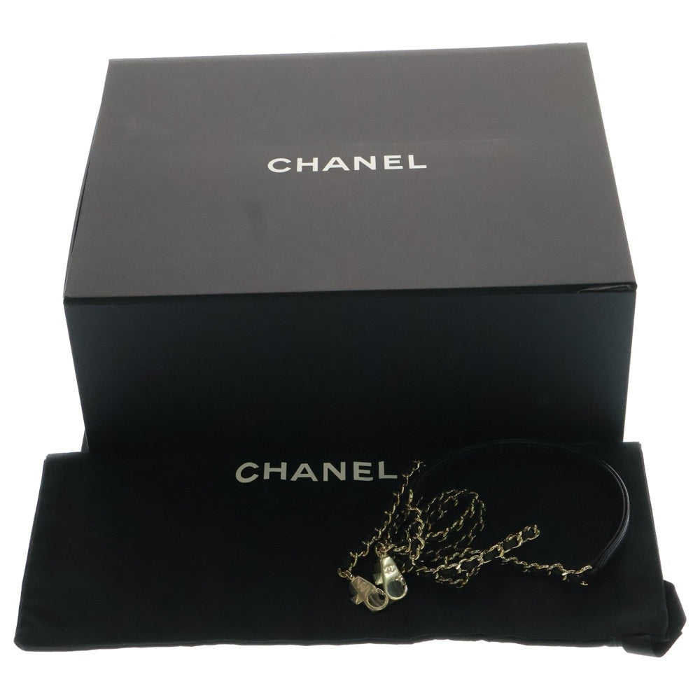 CHANEL(シャネル) ココハンドル XXS ブラック キャビアスキン ランダムプレート トップハンドル ゴールド金具 AS2215