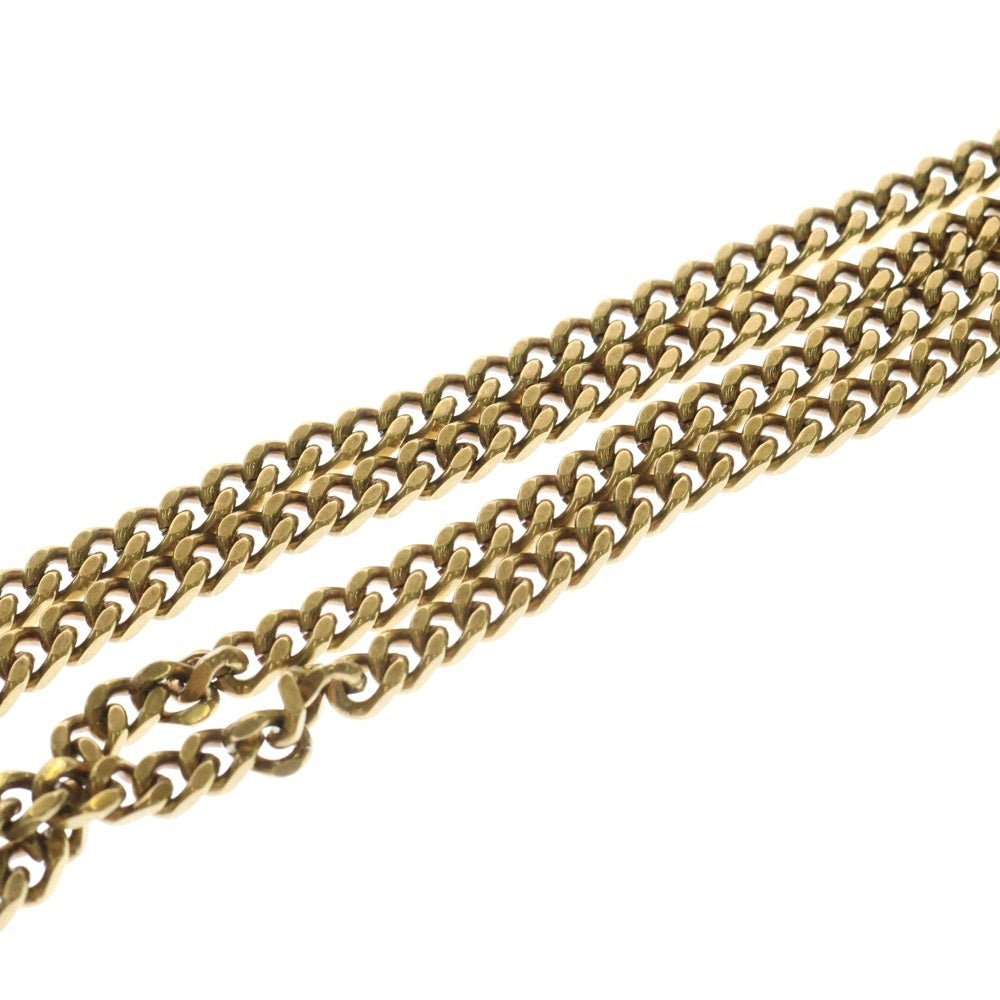 SAINT LAURENT PARIS(サンローランパリ) ゲイビー マイクロバッグ チェーンショルダーバッグ ミニバッグ ゴールド金具 ブラック レザー