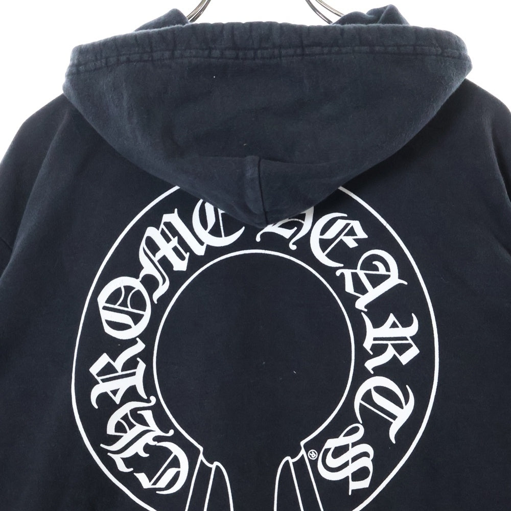 クロムハーツCHROMEHEARTS ロンT フローラルクロスパーカースウェット 楽天市場】CHROME HEARTS HOODIE HORSESHOE WHITE クロムハーツ