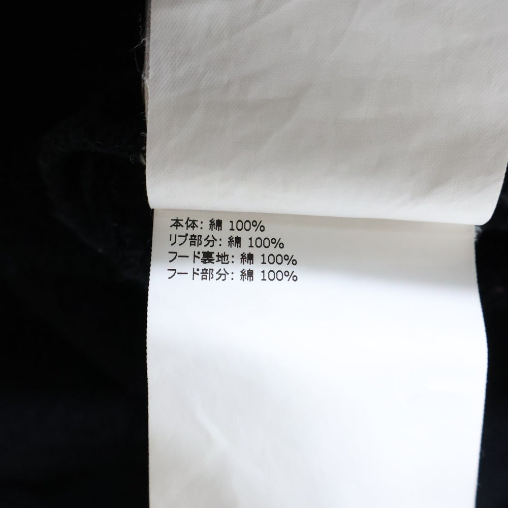 MONCLER(モンクレール) 20AW ×ALYX MAGLIA CARDIGAN ロゴプリント ジップアップ スウェットパーカー フーディー ブラック F209Y8G70810 V8184