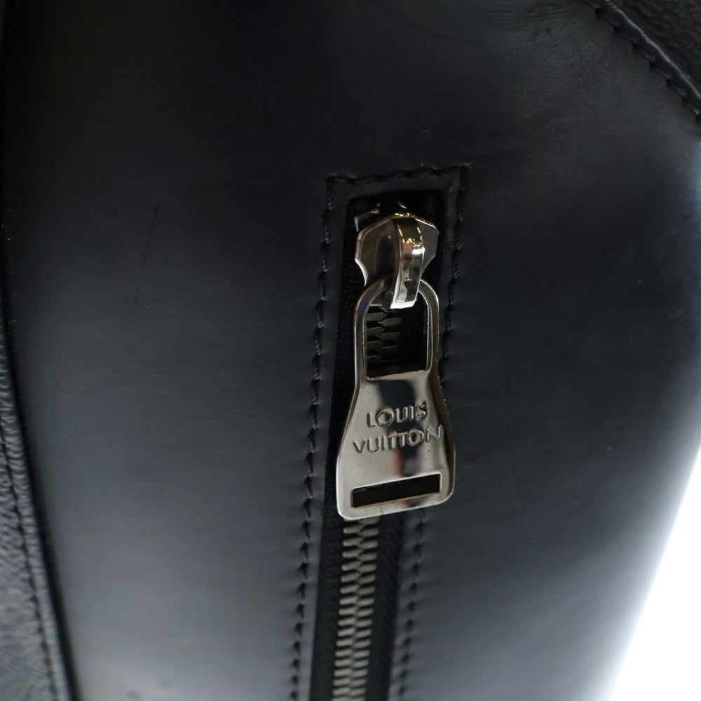LOUIS VUITTON(ルイヴィトン) モノグラムエクリプス フラグメント バックパック リュックサック エクスプローラー ブラック レザー×PVC シルバー金具 M43275