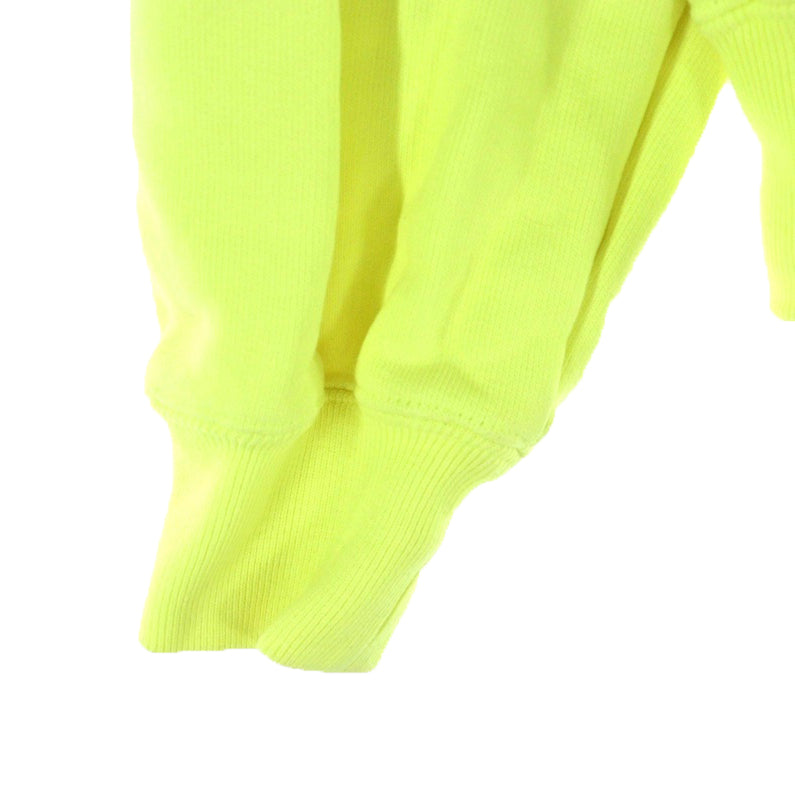 BALENCIAGA(バレンシアガ) 19AW フロントBB ロゴプリント長袖パーカー オーバーサイズ フーディー イエロー