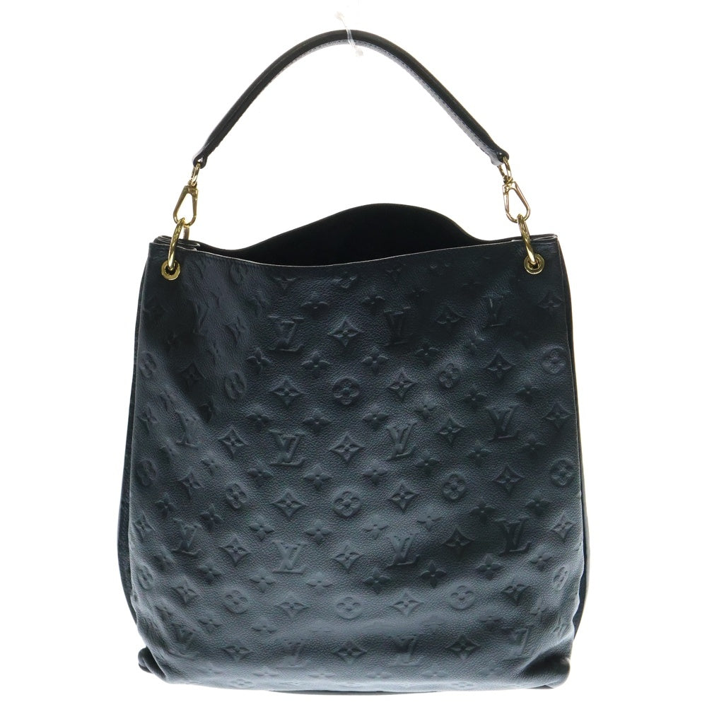 LOUIS VUITTON(ルイヴィトン) メティス モノグラム アンプラント ノワール レザー 2WAY ハンド ショルダーバッグ ゴールド金具 ブラック M40810
