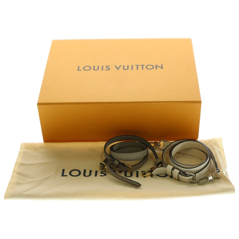 LOUIS VUITTON(ルイヴィトン) オンザゴーPM モノグラム アンプラント トゥルトレール クレーム レザー 2WAY ハンド ショルダーバッグ ゴールド金具 ベージュ M45779