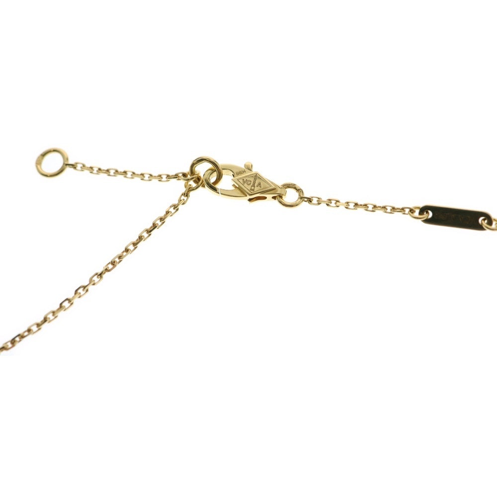 Van Cleef & Arpels(ヴァンクリーフアンドアーペル) スウィートアルハンブラ マザーオブパール ネックレス Au750YG VCARF69100 ジュエリー アクセサリー