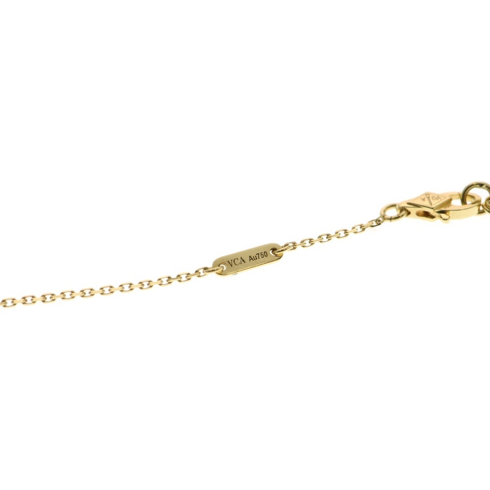 Van Cleef & Arpels(ヴァンクリーフアンドアーペル) スウィートアルハンブラ マザーオブパール ネックレス Au750YG VCARF69100 ジュエリー アクセサリー