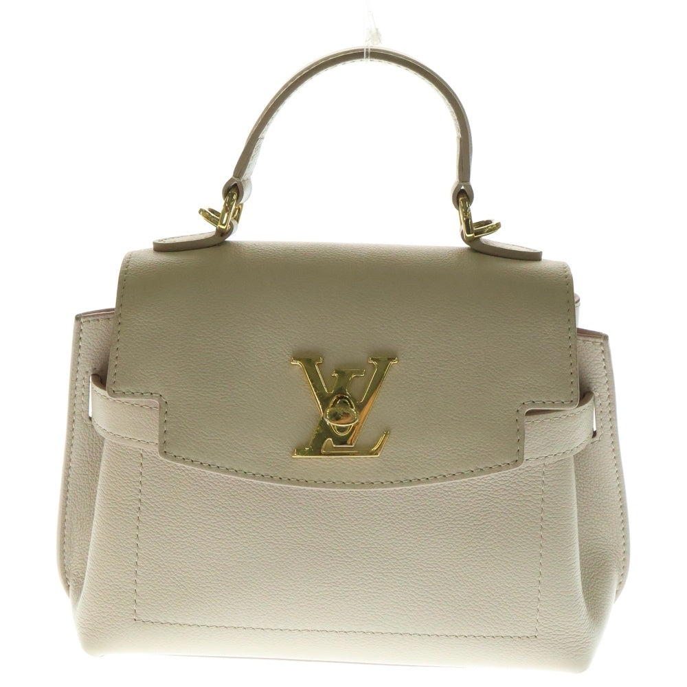 LOUIS VUITTON(ルイヴィトン) ロックミー エヴァー 2WAYバッグ ショルダーバッグ ハンドバッグ MINI グレージュ ベージュ ゴールド金具 レザー M21052
