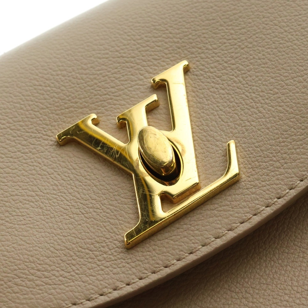 LOUIS VUITTON(ルイヴィトン) ロックミー エヴァー 2WAYバッグ ショルダーバッグ ハンドバッグ MINI グレージュ ベージュ ゴールド金具 レザー M21052