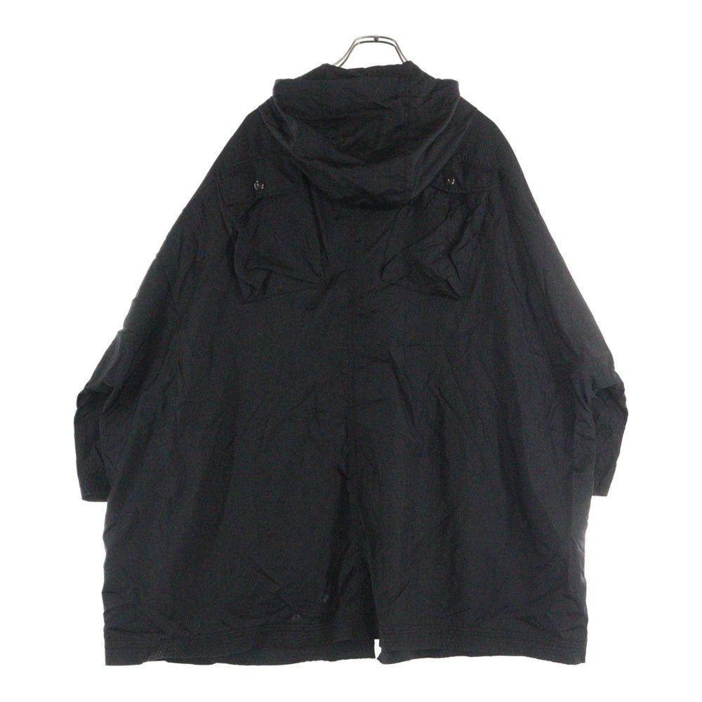DIESEL(ディーゼル) G-NEVA マルチポケット ナイロン フーデッド ジップアップ ジャケット ブラック 0GBBE