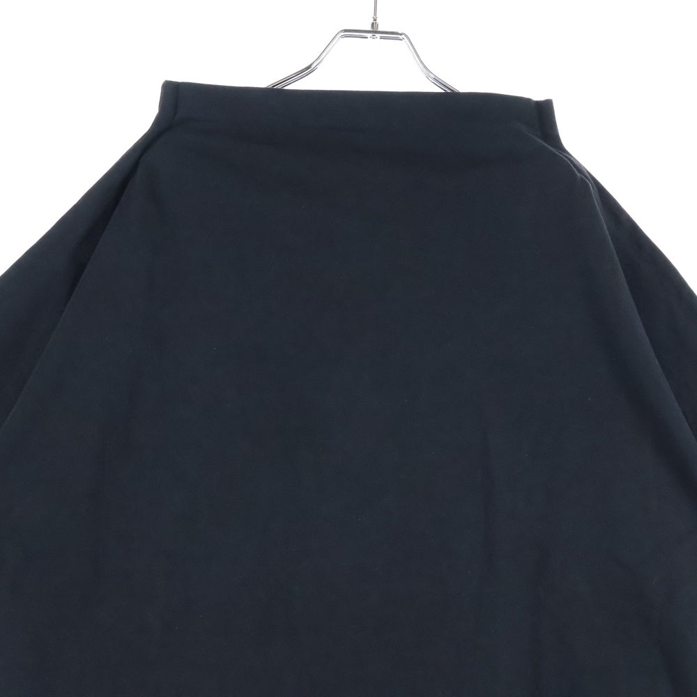 Maison Margiela 0(メゾンマルジェラ) 19AW ボトルネック オーバーサイズ 半袖Tシャツ カットソー ブラック S30GC0669