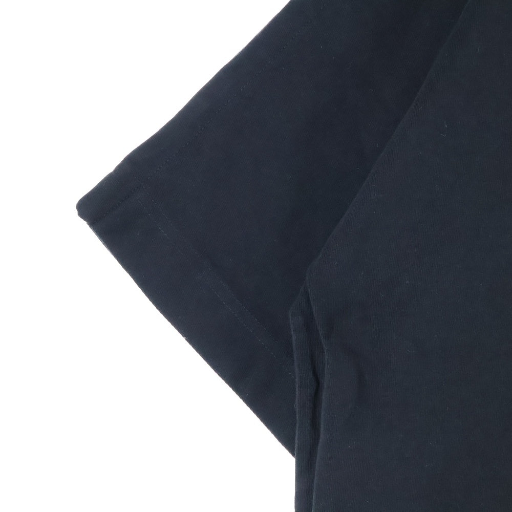 Maison Margiela 0(メゾンマルジェラ) 19AW ボトルネック オーバーサイズ 半袖Tシャツ カットソー ブラック S30GC0669
