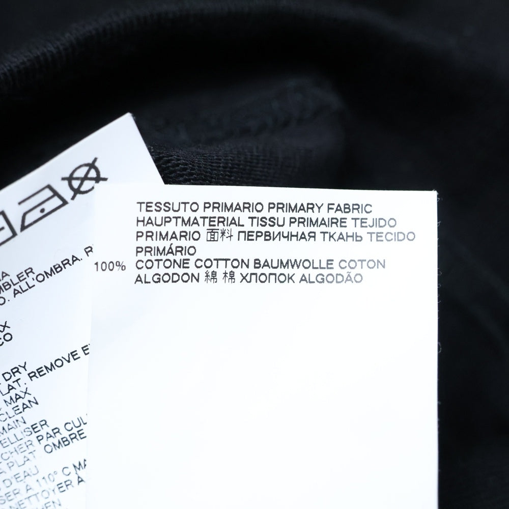 Maison Margiela 0(メゾンマルジェラ) 19AW ボトルネック オーバーサイズ 半袖Tシャツ カットソー ブラック S30GC0669