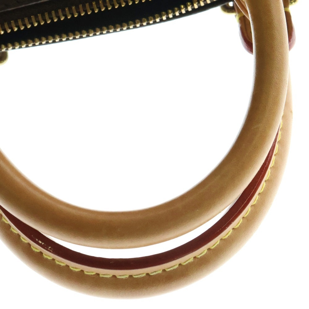 LOUIS VUITTON(ルイヴィトン) スピーディ25 モノグラム PVC レザー ハンド ボストンバッグ ゴールド金具 ブラウン M41528