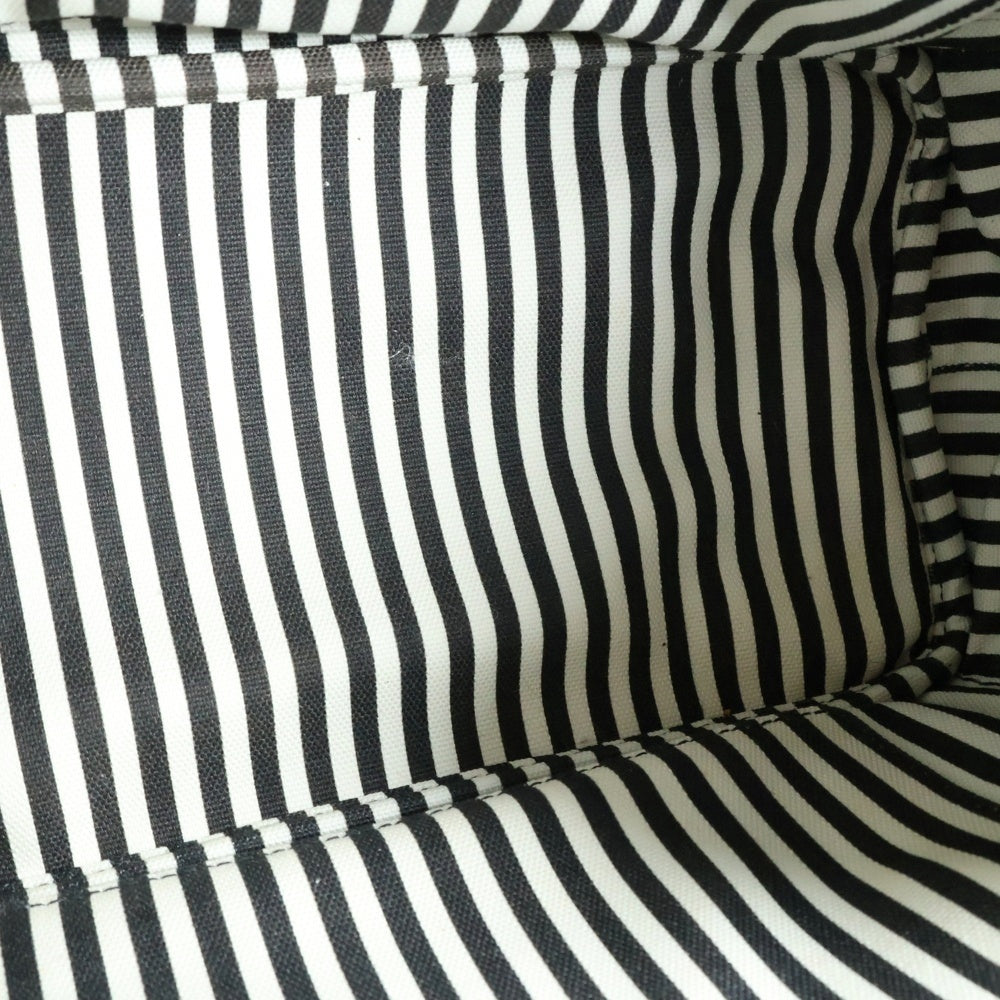 PRADA(プラダ) カナパ ミニ 2WAYトートバッグ ハンドバッグ ショルダーバッグ ブラック キャンバス ゴールド金具 1BG439