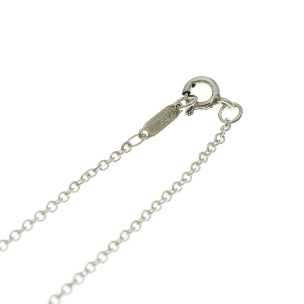 TIFFANY&Co(ティファニー) シグネチャー クロスネックレス ペンダント チェーン シルバー×ゴールド