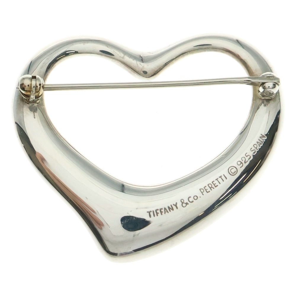 TIFFANY&Co(ティファニー) オープンハート ブローチ ピンバッジ シルバー