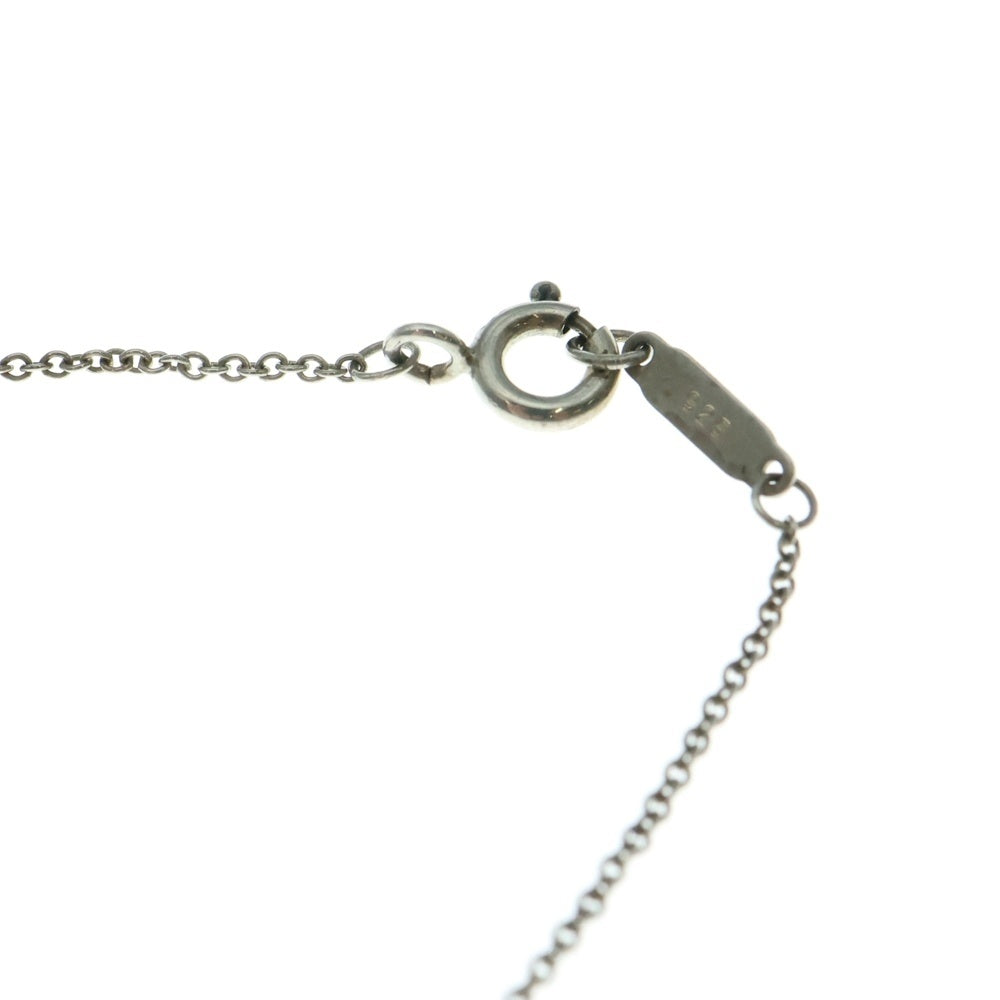 TIFFANY&Co(ティファニー) ジオメトリック オーバル ネックレス ペンダント チェーン シルバー SV925 4.9g