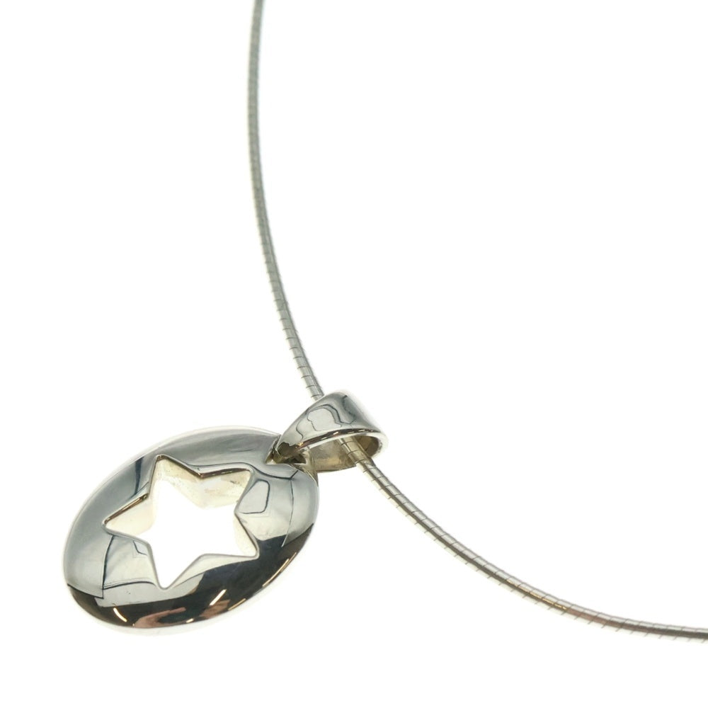 TIFFANY&Co(ティファニー) ピアストスター ネックレス ペンダント スネークチェーン シルバー SV925 9.3g