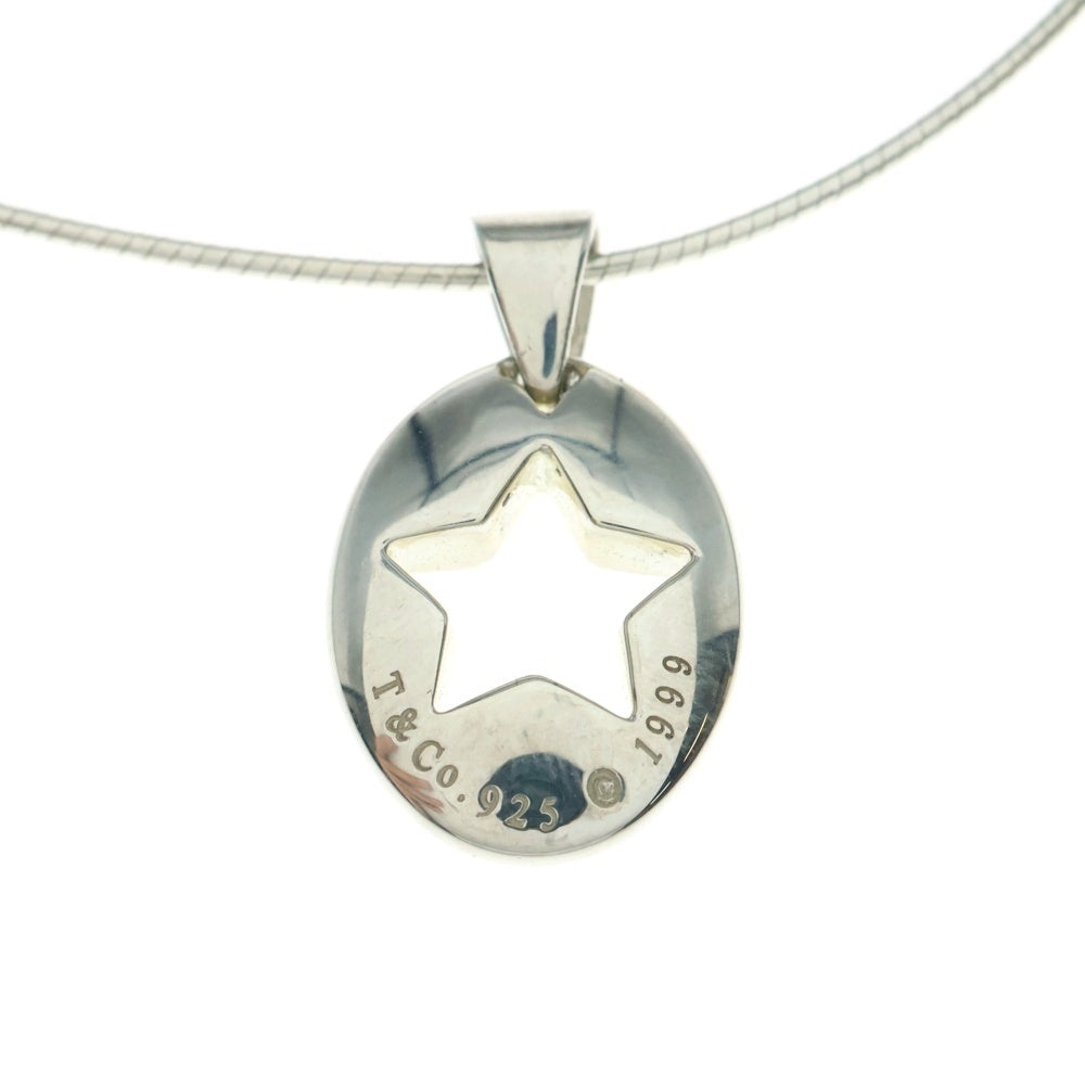 TIFFANY&Co(ティファニー) ピアストスター ネックレス ペンダント スネークチェーン シルバー SV925 9.3g