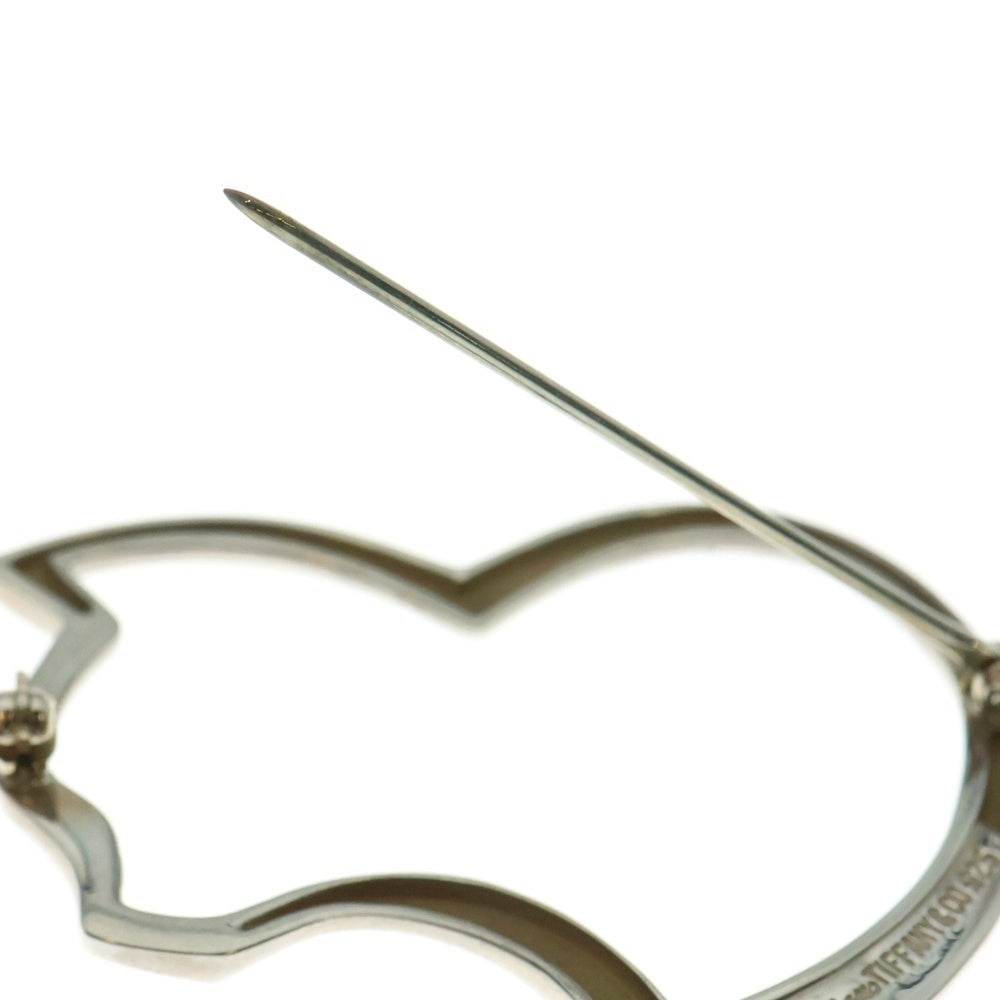 TIFFANY&Co(ティファニー) パロマピカソ オープンハートキャット ブローチ ピンバッジ シルバー