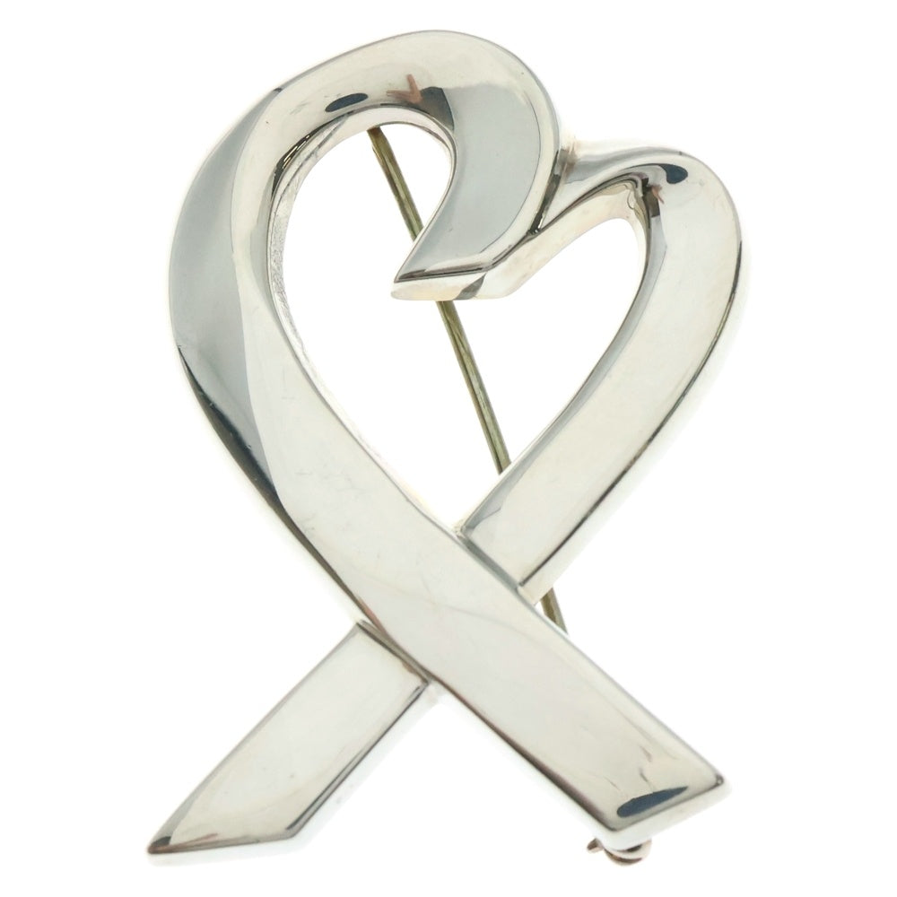 TIFFANY&Co(ティファニー) ラビングハート ブローチ ピンバッジ シルバー