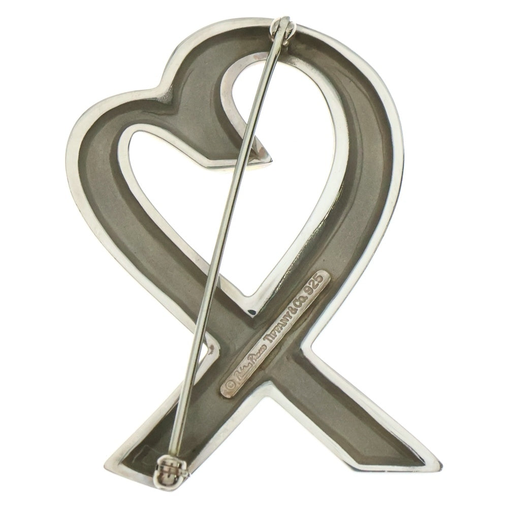 TIFFANY&Co(ティファニー) ラビングハート ブローチ ピンバッジ シルバー