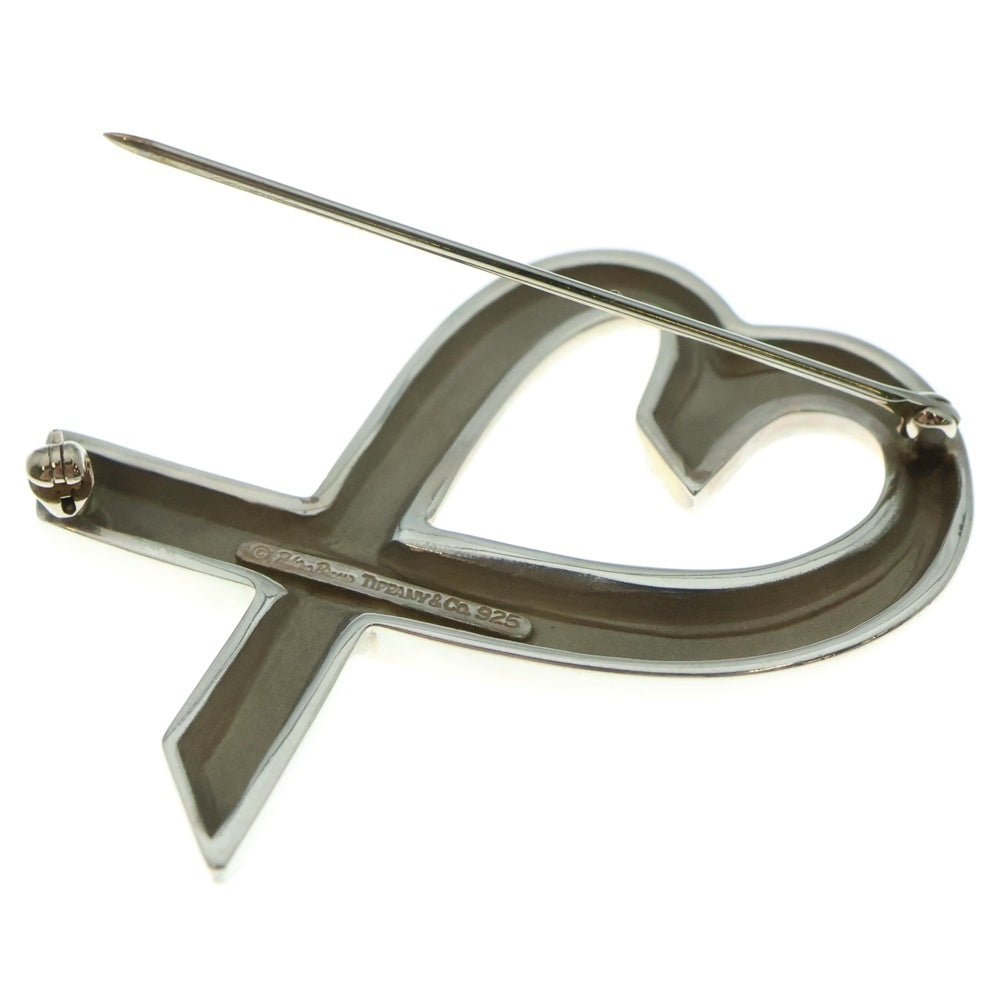 TIFFANY&Co(ティファニー) ラビングハート ブローチ ピンバッジ シルバー