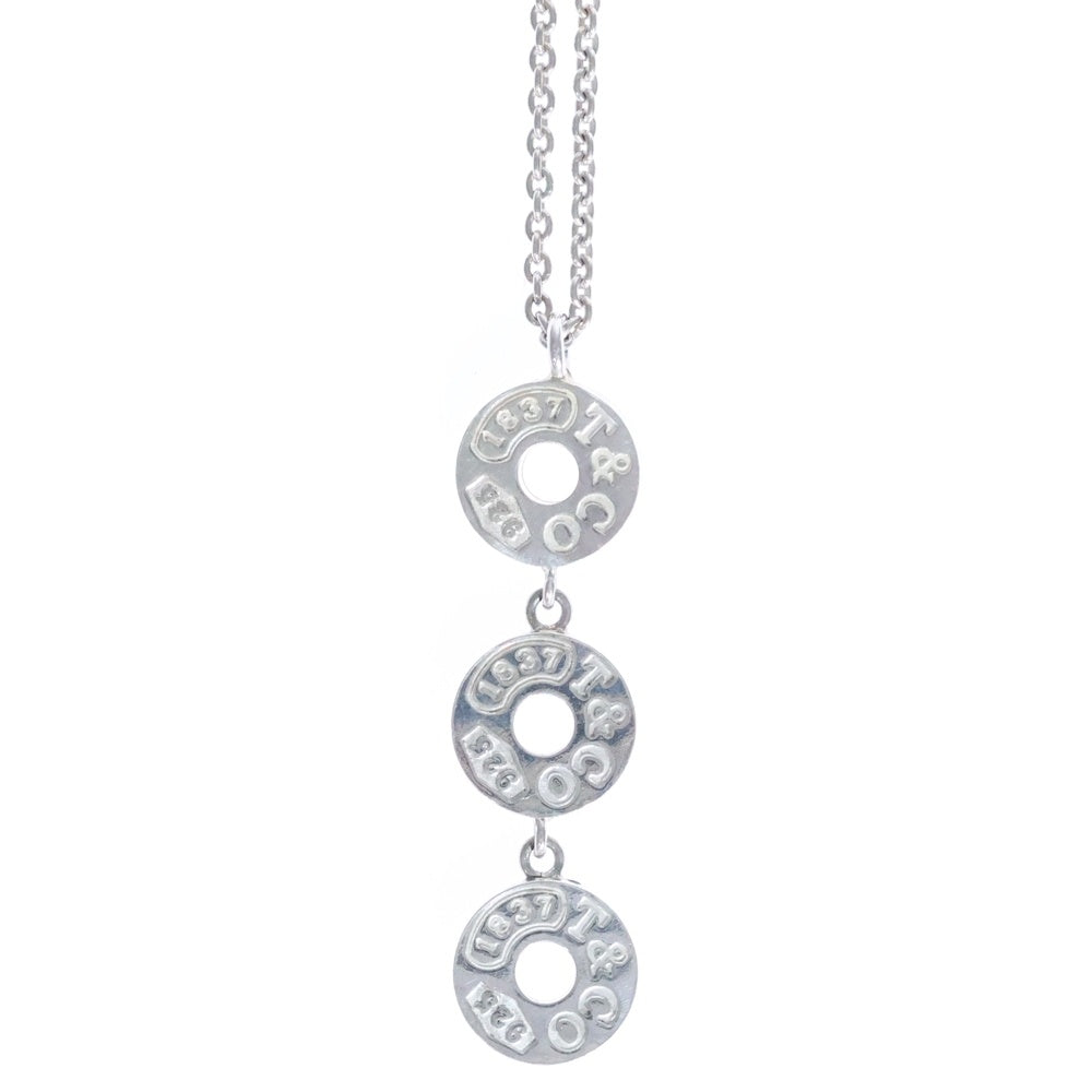 TIFFANY&Co(ティファニー) スリードロップサークル チェーンネックレス SV925 シルバー レディース