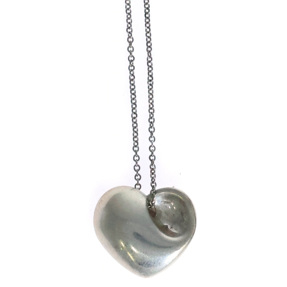 TIFFANY&Co(ティファニー) フォールドハート チェーンネックレス SV925 シルバー レディース