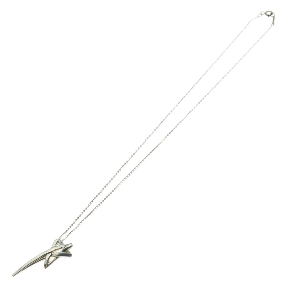 TIFFANY&Co(ティファニー) シューティングスター ネックレス ペンダント チェーン シルバー SV925 3.7g